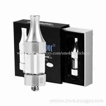 Electronic Cigarette Atomizer with Pyrex Glass & Pure Metal Material